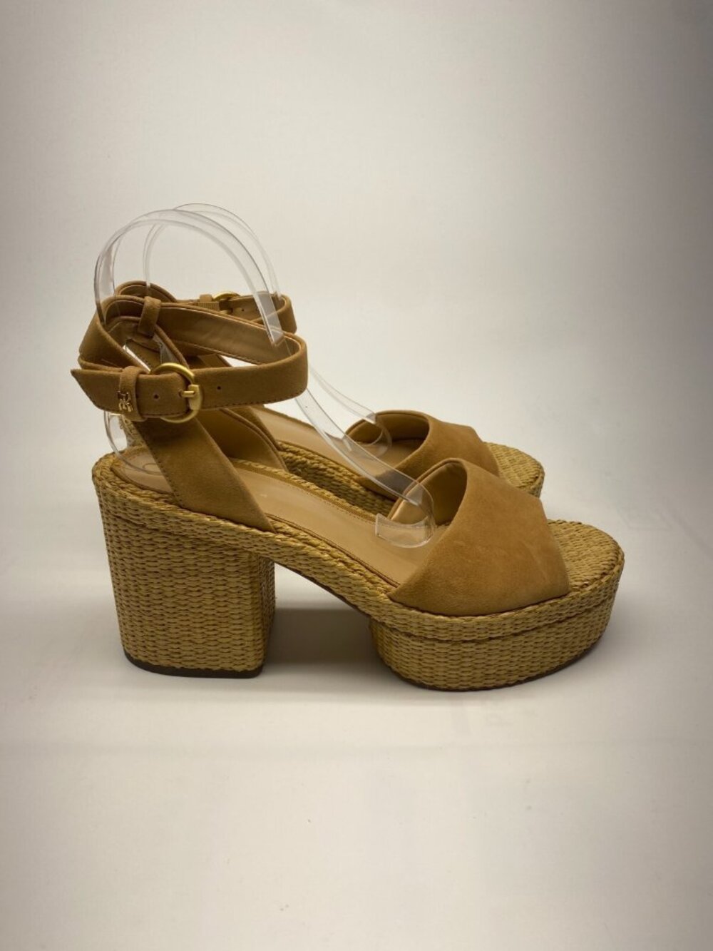 Sam Edelman Womens Immie Sand Dune Heel Strap Sandal Sz 10